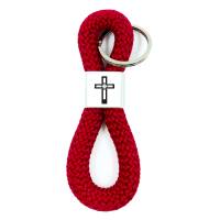 Geschenk zur Konfirmation, personalisierter Schlüsselanhänger mit Kreuz zur Firmung, Kommunion Bild 2