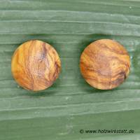 Ohrringstecker aus dem Holz des Olivenbaumes, 1 Paar Bild 1