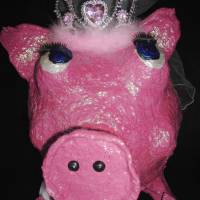 Geldschwein LIZZY DAS BRAUTSCHWEIN  Geschenk oder Sammelschwein zur Hochzeit XXL- Geldschwein Geldgeschenk Verlobung Bild 3