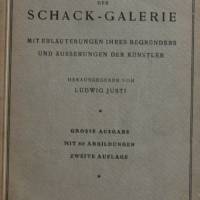 Verzeichnis der Schack-Galerie- mit Erläuterungen der Künstler - mit 30 Abbl.  1925 Bild 1