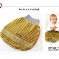 Strickanleitung für den Pucksack "Kuschel" - onesize (0-12 Monate) Bild 1