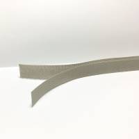 Klettband in 20mm breit Hakenband und Flauschband Hellgrau Bild 5