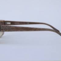 Vintage Prada Sonnenbrille braun Spitzen-Muster Bild 3