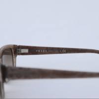Vintage Prada Sonnenbrille braun Spitzen-Muster Bild 4
