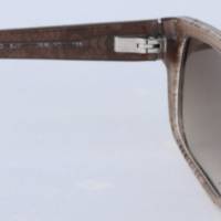 Vintage Prada Sonnenbrille braun Spitzen-Muster Bild 6