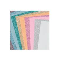 Moosgummiplatten Pastell-Mix Glitter Bild 2