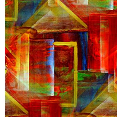 Raum für Farben & Formen - Digital-ART - Kunstwerk limitiert auf 10 – Design Ulrike Kröll