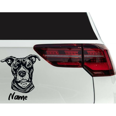 Autoaufkleber - Aufkleber - sticker Motiv: Rottweiler