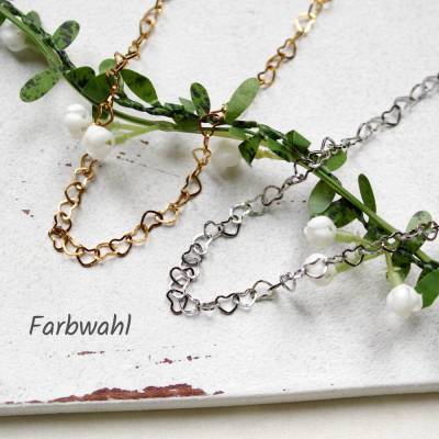Herzchen • Halskette Edelstahl | Halsschmuck | Geschenke für Frauen | Freundin | Schwester | Mama | Valentinstag