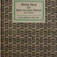 Insel Bücherei Nr. 349 - Stefan Zweig  - Augen des ewigen Bruders - eine Legende - 20er Jahre Bild 1