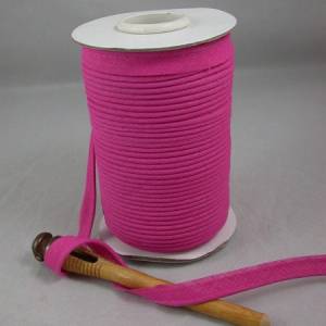 1 m Paspelband uni 12 mm, Baumwolle, pink Bild 1