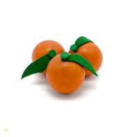 Orange / Apfelsine, 2 Stück, Kaufladenobst Bild 3