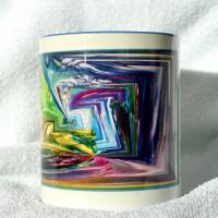 Bezaubernde Keramiktasse – Tag & Nacht Bild 2