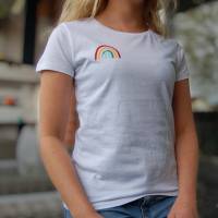 T-Shirt Damen - Regenbogen ~ Bio - Baumwolle Bild 1