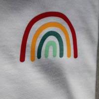 T-Shirt Damen - Regenbogen ~ Bio - Baumwolle Bild 3