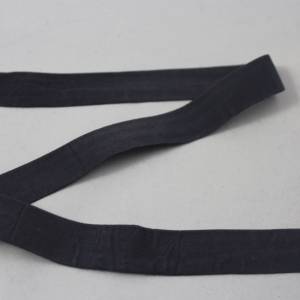 1 m elastisch Einfassband, Schrägband 20 mm d-grau Bild 1