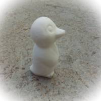 1 kleiner Pinguin - Gipsfigur  zum selber Bemalen Bild 3
