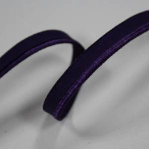 1 m elastisches Paspelband uni lila Bild 1