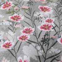 Lillestoff Glückstaumel Modalsweat Tante Gisi Blumen, Blüten Organic Cotton (1m/18,-€) Bild 1