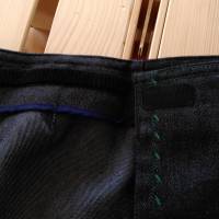 Jeans Wickelrock mit Stickerei und Schnürung passend für die Größen 36 - 40 Bild 8