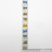 Katzenmotive, creme 19 mm breit Meterware, 1meter Bild 3