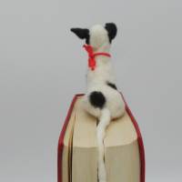 Lesezeichen Dalmatiner - bewacht das Buch der Besitzer, witziges Lesezeichen für Hundliebhaber, Buchband markieren Bild 3