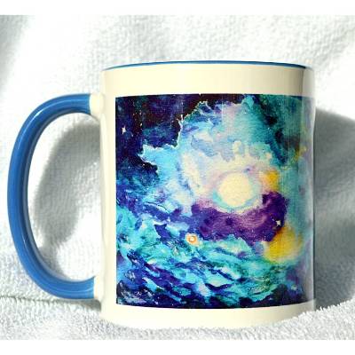 Bezaubernde Keramiktasse – Unerschöpfliche Energien