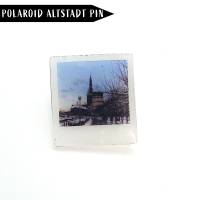 Düsseldorfer Altstadt Polaroid Style Pin Bild 1