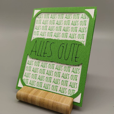 Texte - Eine Karte mit vielen Worten