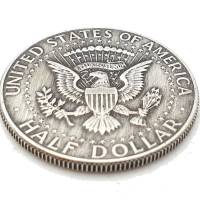Silberring aus half Dollar  J.F. Kennedy USA personalisierbar Bild 7