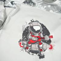 Langarm-Shirt Astronaut mit Gitarre Bild 3