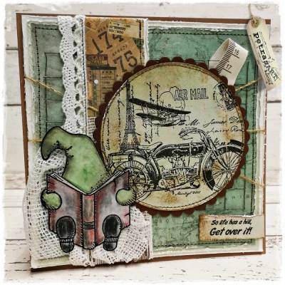 Grußkarte "So life has a hill, get over it"