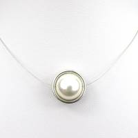 Halskette mit „Perlenspiel“ mit 1 oder 2 Perlen Bild 4