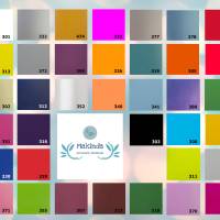 Bügelbild Einhorn Kleidergrößen  - 25Stk Größenetiketten - Freie Farbwahl - Wunschgrößen - Label für alle Größen Bild 3
