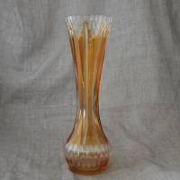 schlanke Vase handgeschliffenes Bleikristall Bild 3