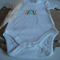 Baby Body Regenbogen ~ Bio Baumwolle Bild 2