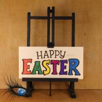►2022-0010◄ Karte Din lang - OSTERN "Happy Easter" Bild 1