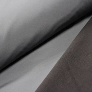 15,90 Euro/m Softshell uni grau-schwarz Bild 1