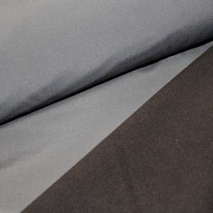 15,90 Euro/m Softshell uni grau-schwarz Bild 2
