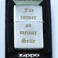 Zippo Feuerzeug Original oder Sturmfeuerzeug,personalisiert mit Gravur von Foto und Text, Geschenk für Männer und Frauen Bild 5