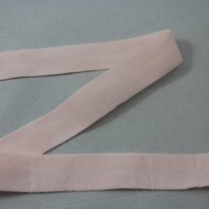 1m elastisch Einfassband, Schrägband 20 mm rose Bild 1