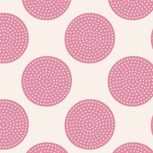 Tilda Baumwoll Stoff Basics Classic Dotty Dots, Pink Bild 1