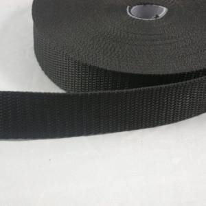 1 m Gurtband, schwarz, 30 mm Bild 1