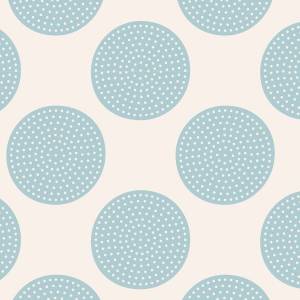 Tilda Baumwoll Stoff Basics Classic Dotty Dots, Light Blue Bild 1