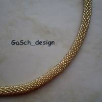 Häkelkette, gehäkelte Perlenkette * Golden Twenties  2.0 Bild 3