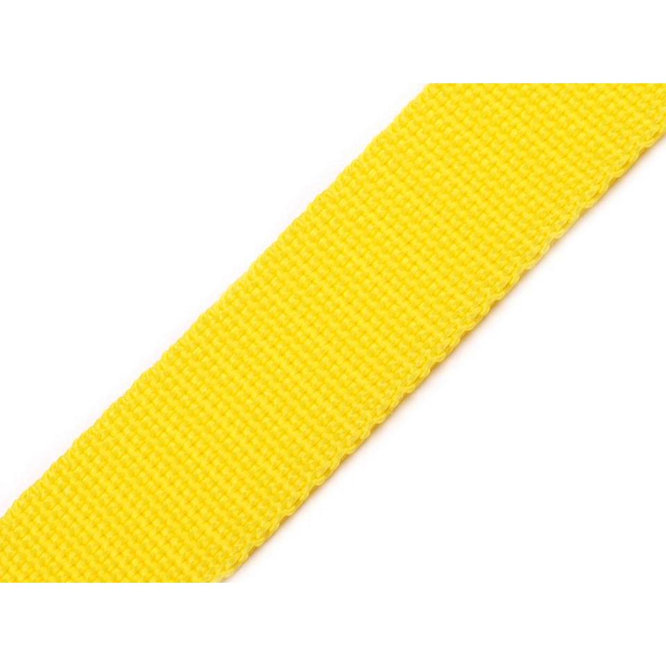 Gurtband aus Polypropylen Breite 30 mm Farbe: gelb Bild 1
