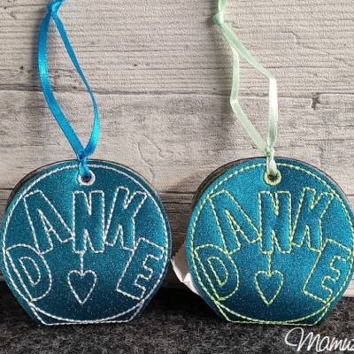 *  Geschenktäschchen DANKE  *  Valentinstag, Frühling, Geburtstag, Ostern... oder einfach nur so, um Danke zu sagen