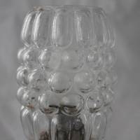 Tischlampe mit Bubbleglas 60er Jahre Bild 6
