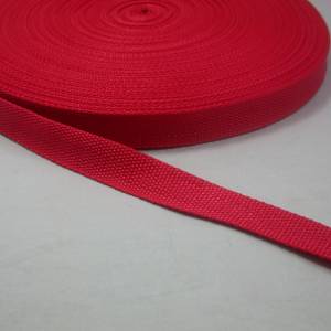 2 m Gurtband, rot, 25 mm Bild 1