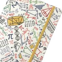 Notizbuch Kladde "Math" Hardcover A5 stoffbezogen Mathematik Mathe Fan Studium Abi Abschluss Geschenk Bild 1